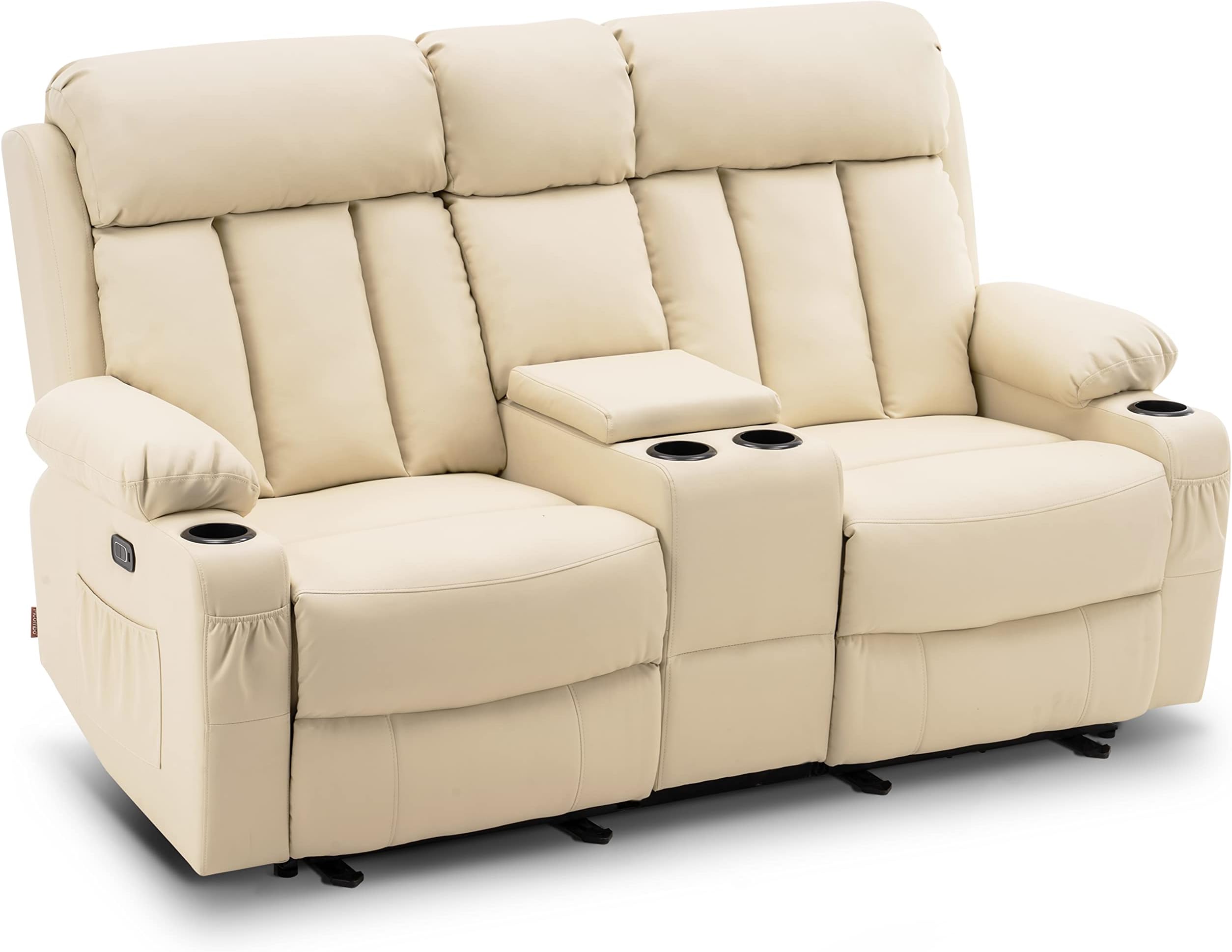 RecPro Charles 70" Powered Double RV Wall Hugger Recliner