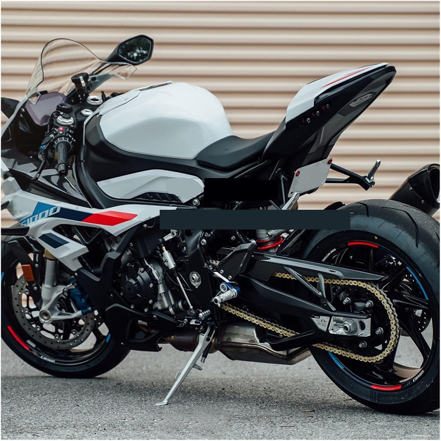 License Plate Holder Low-Mount Fender Eliminator Bracket Compatible with S1000RR 2019 2020 2021 2022 2023 2024