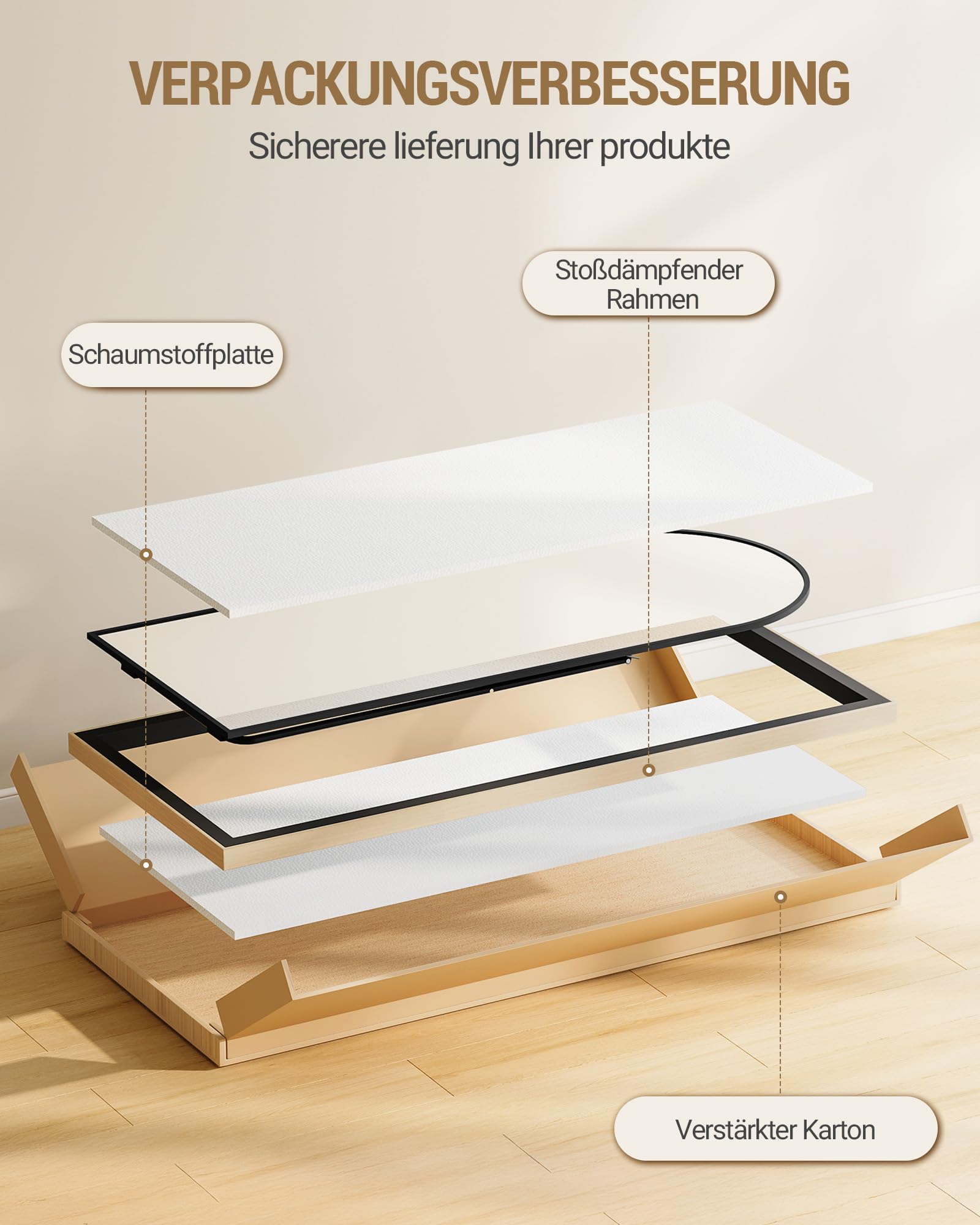 Hzuaneri Ganzkörperspiegel, 180 x 76 cm, Standspiegel mit Ständer, Ganzkörperspiegel zur Wandmontage, Hartglas, Rahmen aus Aluminiumlegierung, Für Schlafzimmer, Wohnzimmer,Schwarz DM42199B