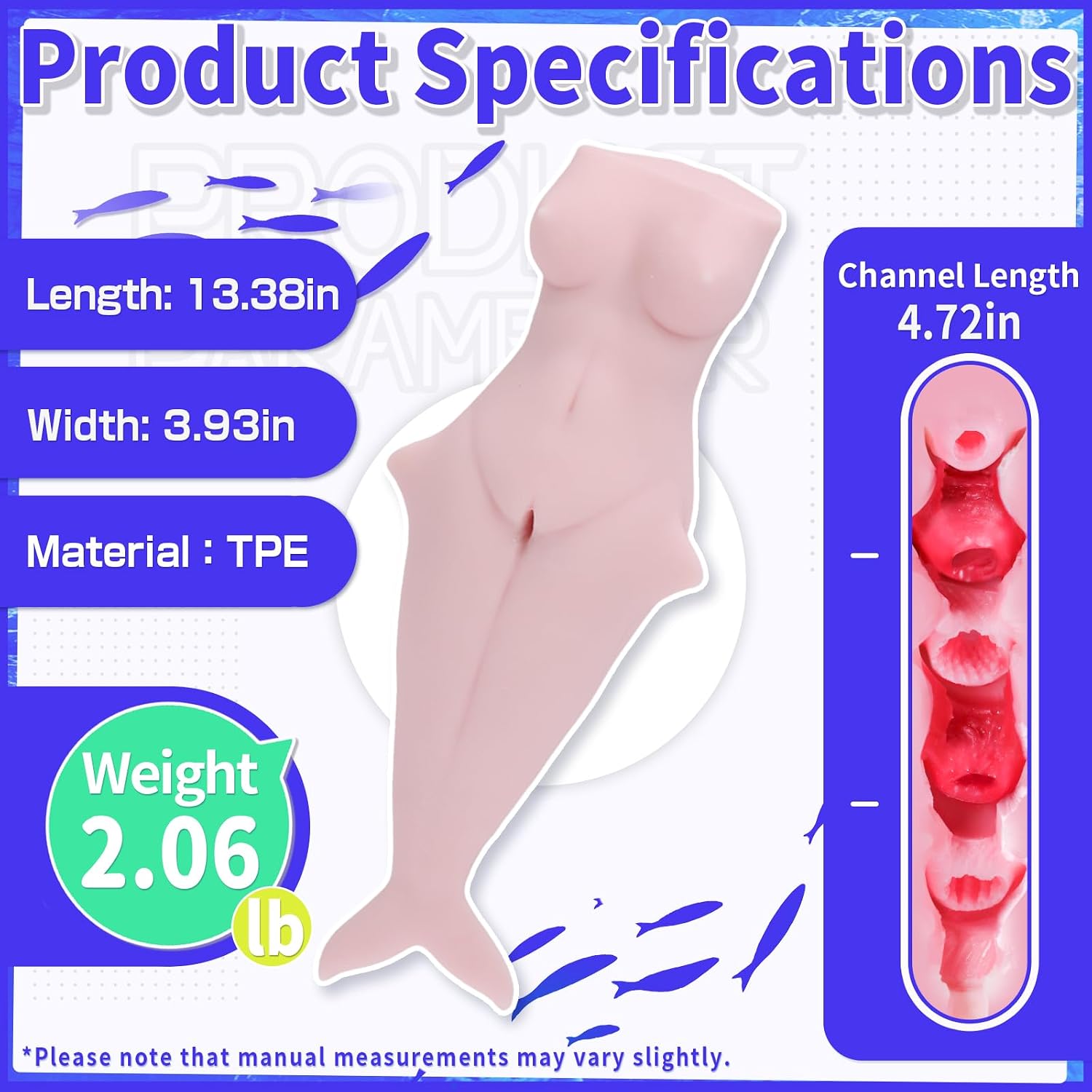 Male Masturbator 5-Chamber Shaped 2.06LB Sex Toys for Men Realistic Pocket Stroker Adult Sex Toys Male Stroker