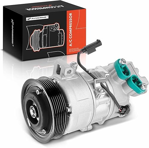 A-Premium Compresor de aire acondicionado de CA con embrague compatible con BMW 320i E90 2005 2012-2013, 120i 2005-2012, 118i 2012-2013, 1.6L 2.0L