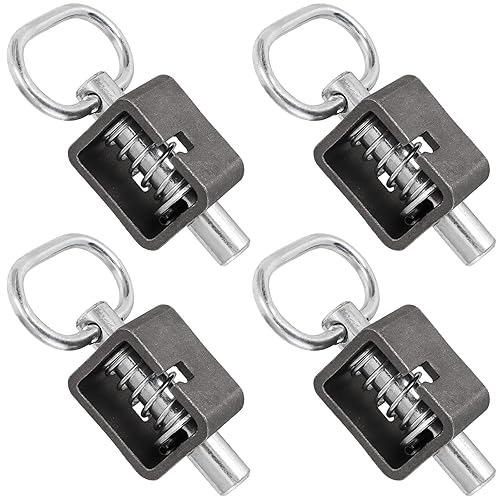4 Pack Spring Latch Lock, Weld-On Trailer Gate Latch with