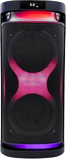 Caixa de som bluetooth led 160w rms bateria de 4000mah compatível