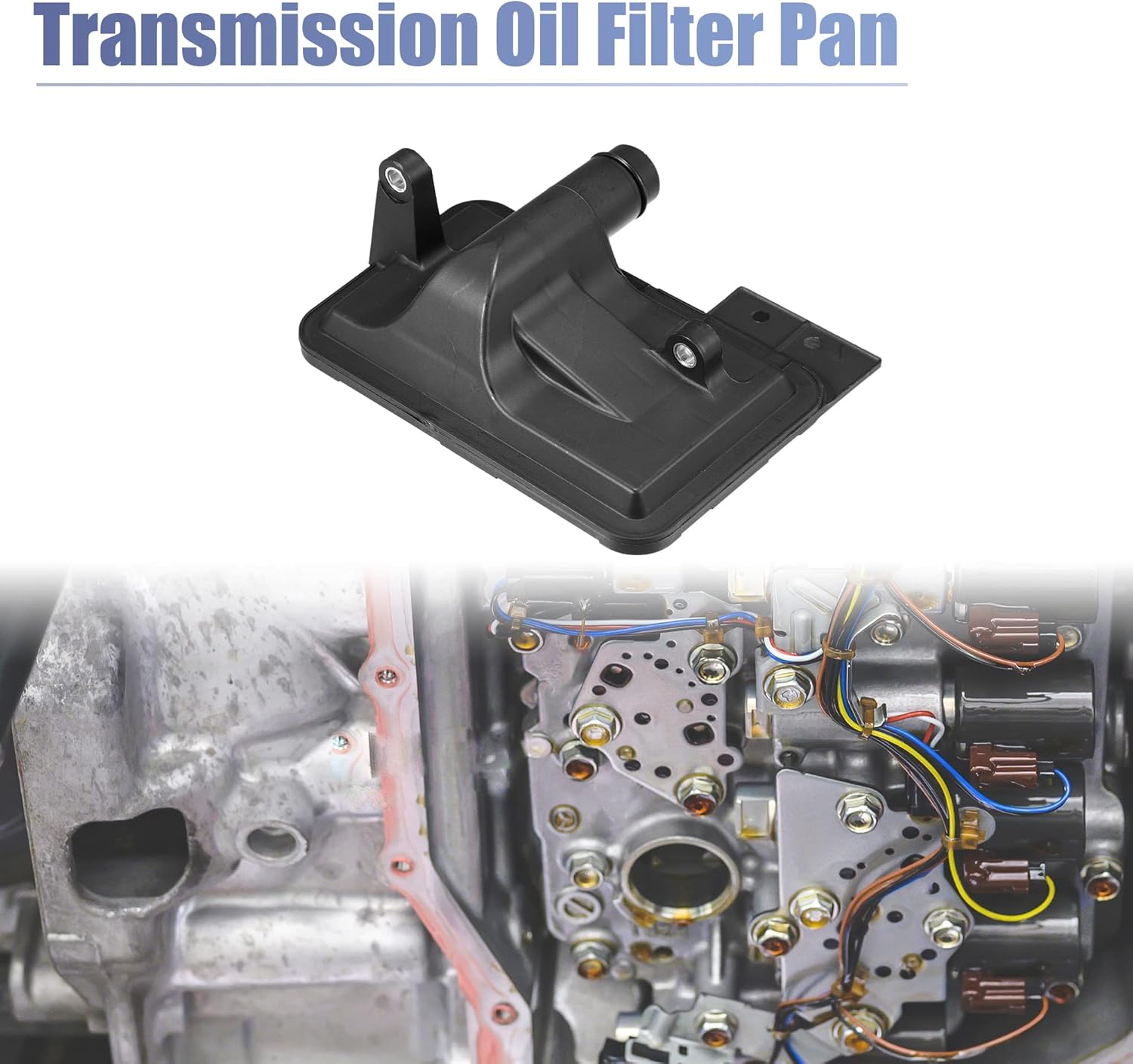 X AUTOHAUX 25420PRP003 Transmission Filter Oil Pan Strainer Assembly for Honda Accord 2.4L 2003-2007