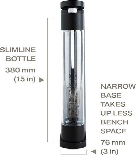 Vista 3 de Twenty39 qarbo Classic - Máquina para hacer agua con gas, carbonatador de bebidas de soda para el hogar, dispensador de seltzer y bebidas