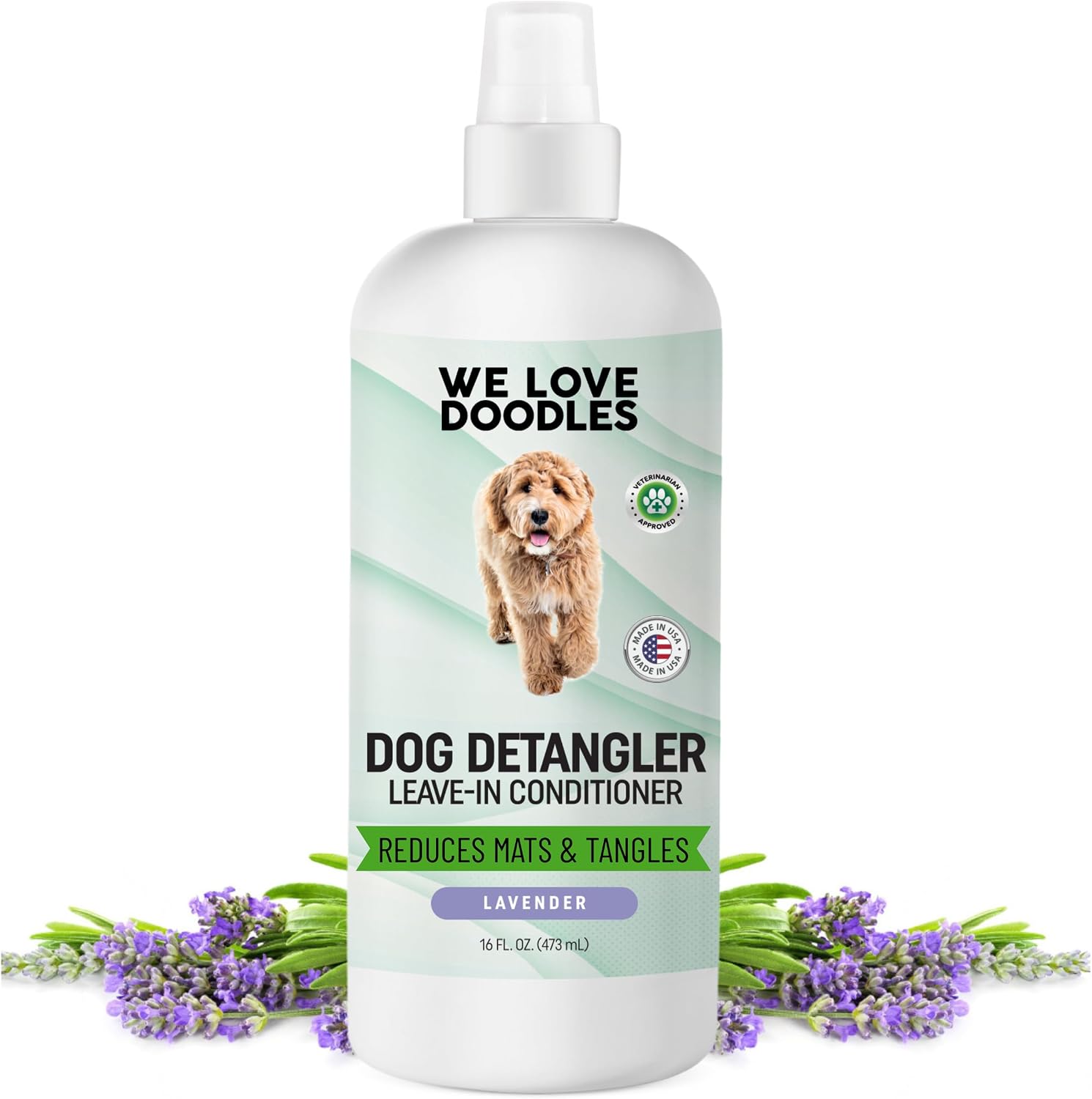 We Love Doodles Dog Detangler Spray –...
