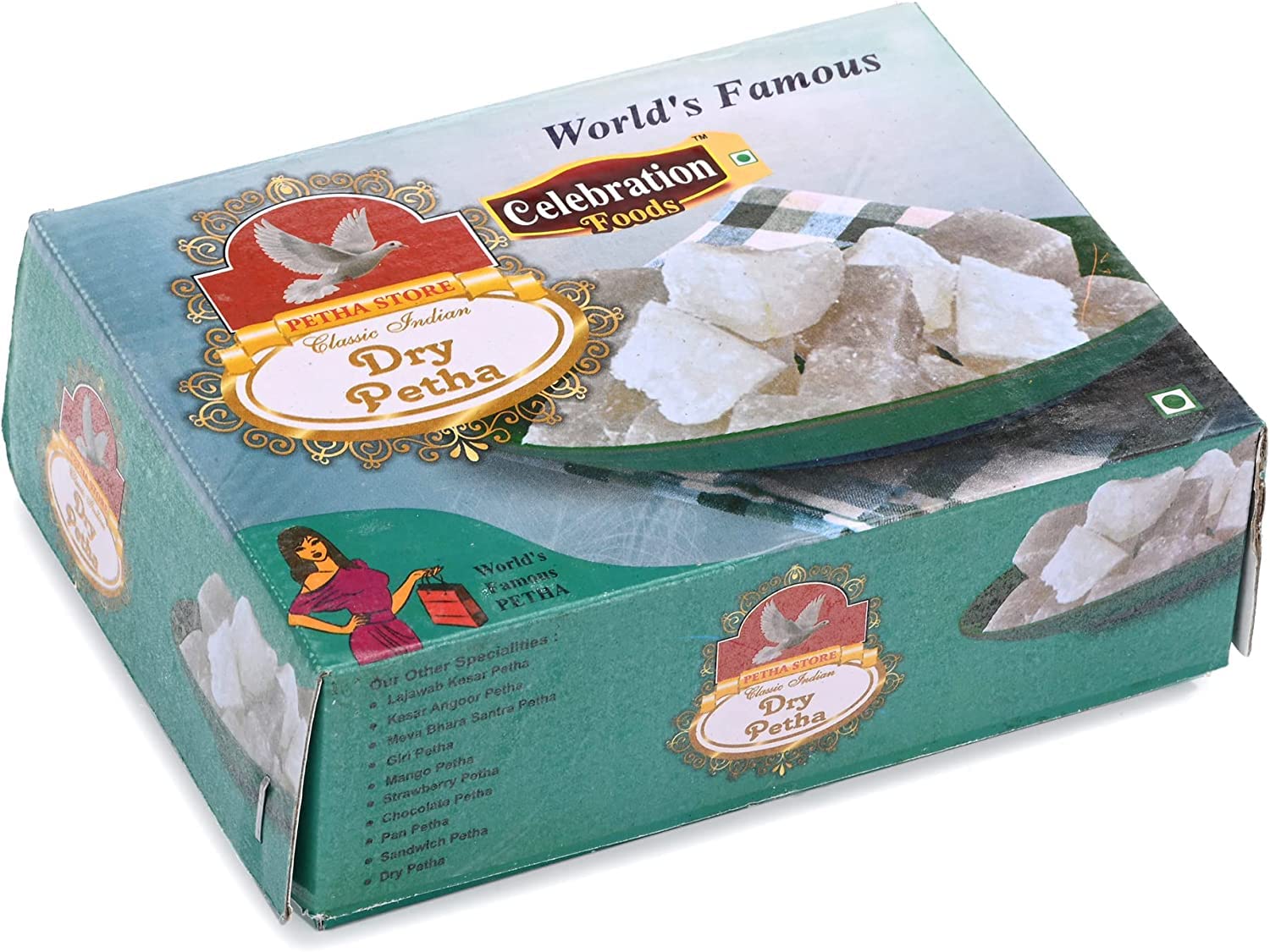 Dalthamman Orginal AGRA Ka Dry Petha 950g/ Pumpkin Juicy Indian Sweet No Preservatives/No Food Colour digestive