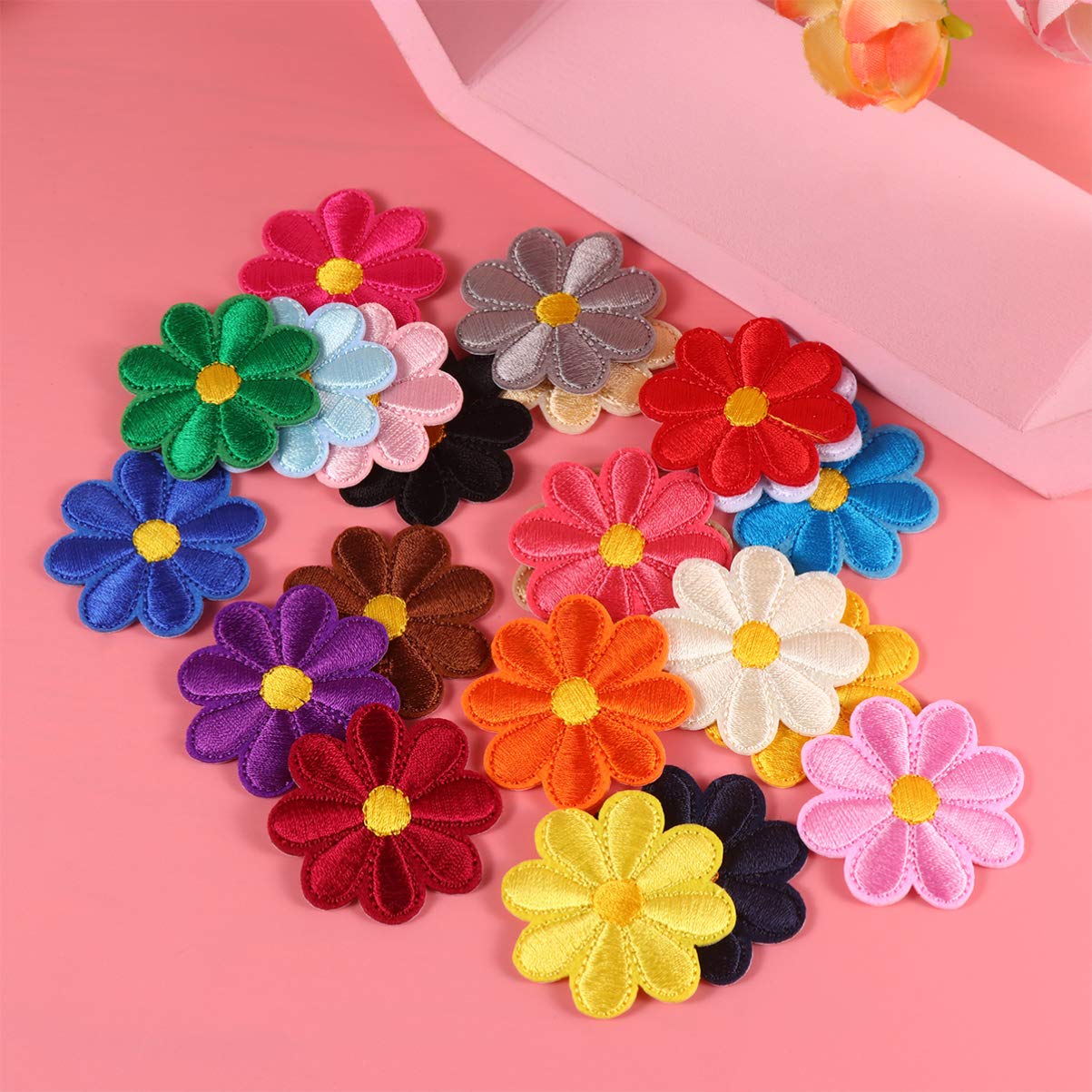 Modèle broderie à la main pdf Fleur de tournesol Sew Simple | Tissus Hemmers