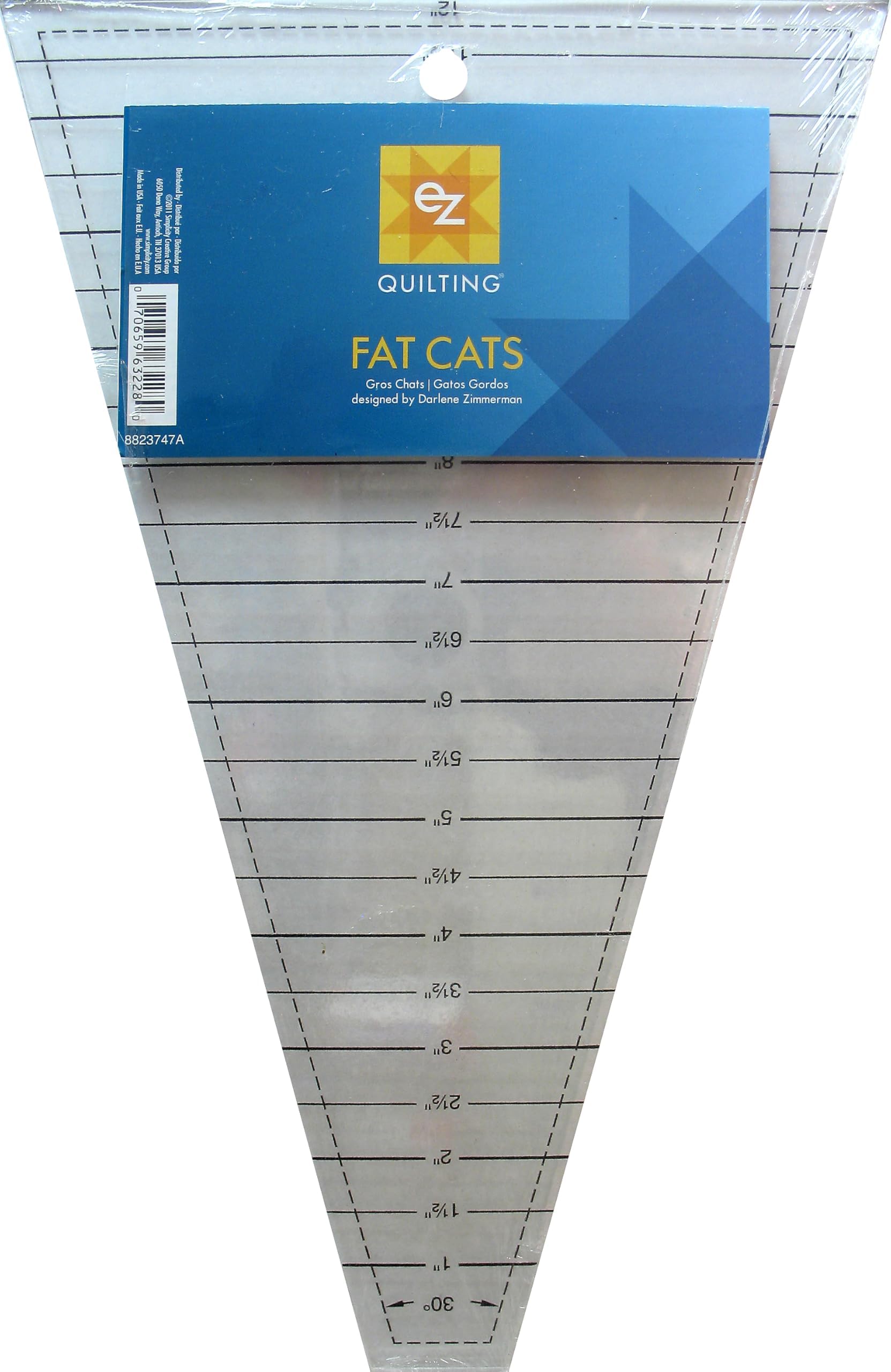 EZ Quilting Fat Cats Acrylic Template