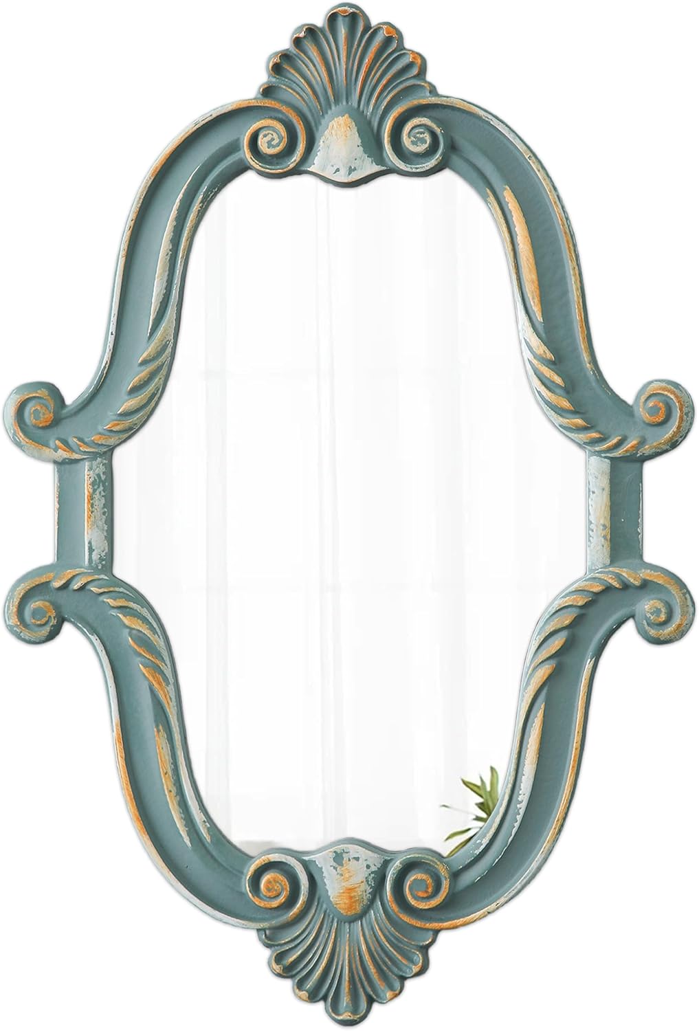 Sintosin Vintage Oval Mirrors for Wall Decor 16 x 23 inch