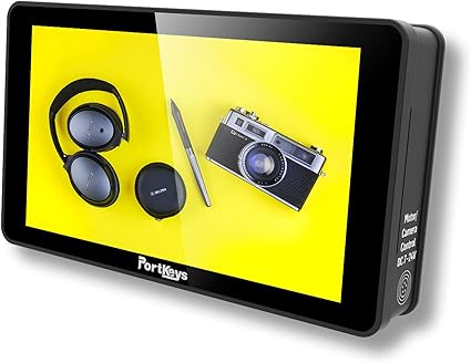 Amazon Co Jp Portkeys Lh5h 5 2 インチ 4k Hdmi カメラモニター 新型式ui 内蔵ブルートゥース カメラ有線 ワイヤレス制御可能 1700nits 高輝度 タッチスクリーンモニター プロビデオカメラモニター フォローフォーカス制御可能 Z Cam E2 Sony Canon Panasonic に有線