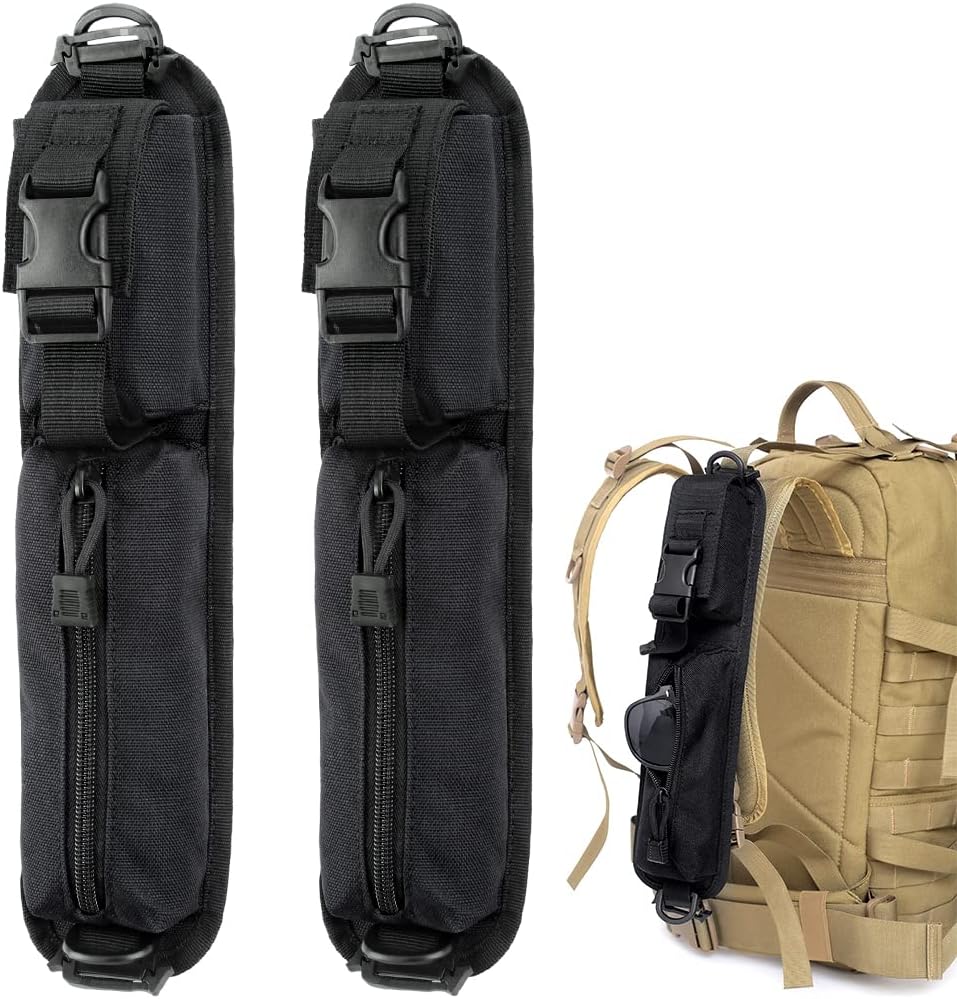 WYNEXTactical Molle Accessory Pouch, Backpack Shoulder Strap Bag Shoulder Tape Additional Bag Multifunctional Hunting Tools Pouch