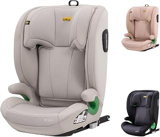 i-Size R129 Kinderautositz für 3,5 bis 12 Jahre (100-150 cm), Mit verstellbarer Rückenlehne, Kopfstütze, Seitenaufprallschutz,léger, Rehausseur Isofix