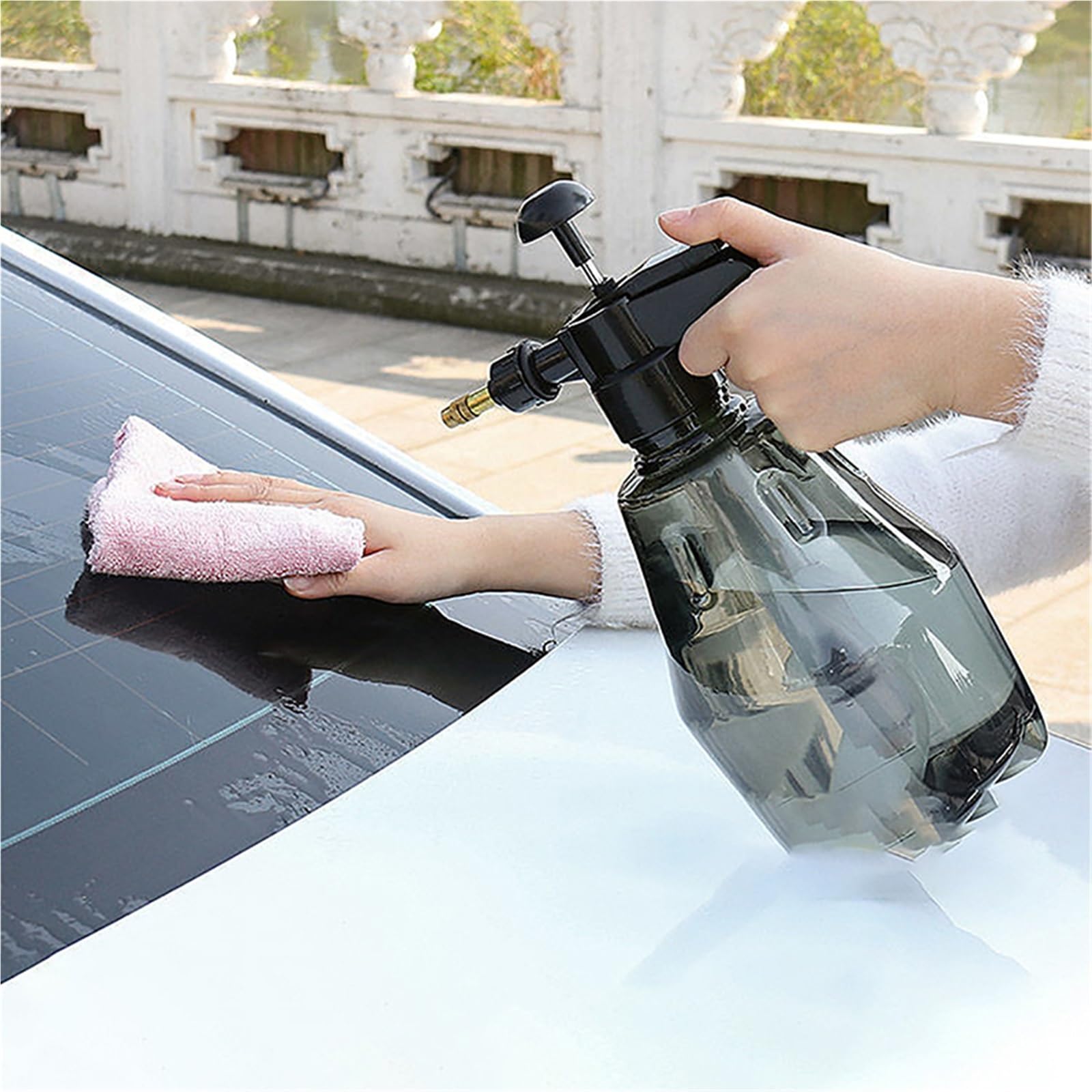 Spruzzatore a pressione manuale da 1,5 l, pompa ad aria manuale, disinfezione del giardino, acqua for giardinaggio, irrigazione, attrezzi for l'irrigazione(A2)