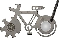 Vista 5 de UST Tool-a-Long - Mosquetones multiherramienta con construcción duradera y compacta de acero inoxidable para senderismo, kayak, campamento, viajes