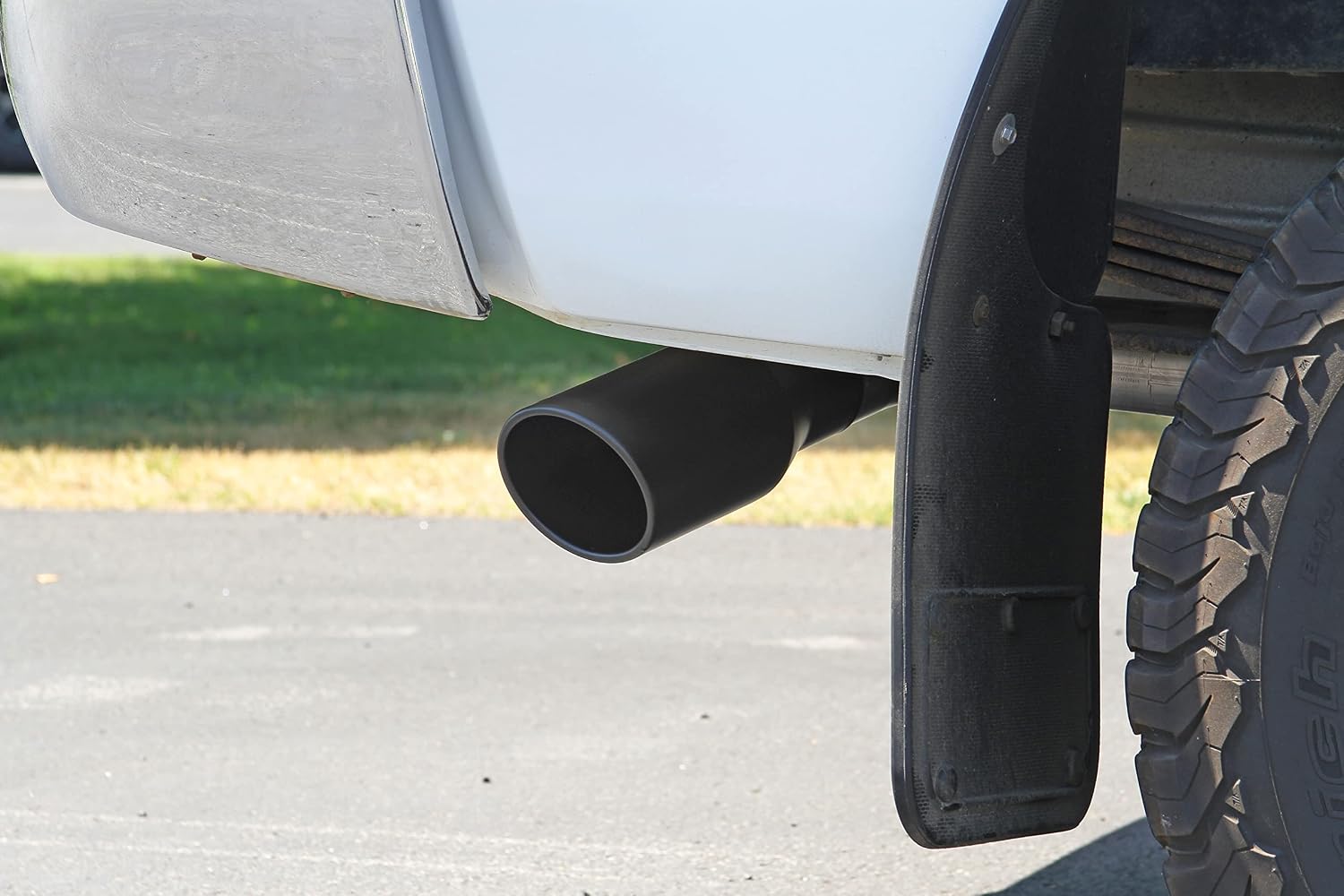 Flowmaster 717867 FlowFX Cat-Back Exhaust Kit 3 Inch 409 Stainless Steel 4.5 Inch Black Ceramic Coated 304 Stainless Steel Tip Compatible with 2003-2012 Dodge Ram 2500/3500 5.7L 2/4WD all Wheelbases