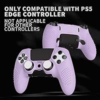 Vista 36 de PlayVital 3D Studded Edition Anti-Slip Silicone Cover Case for ps5 Edge Controller, Soft Rubber Protector Skin for ps5 Edge Wireless Controller with