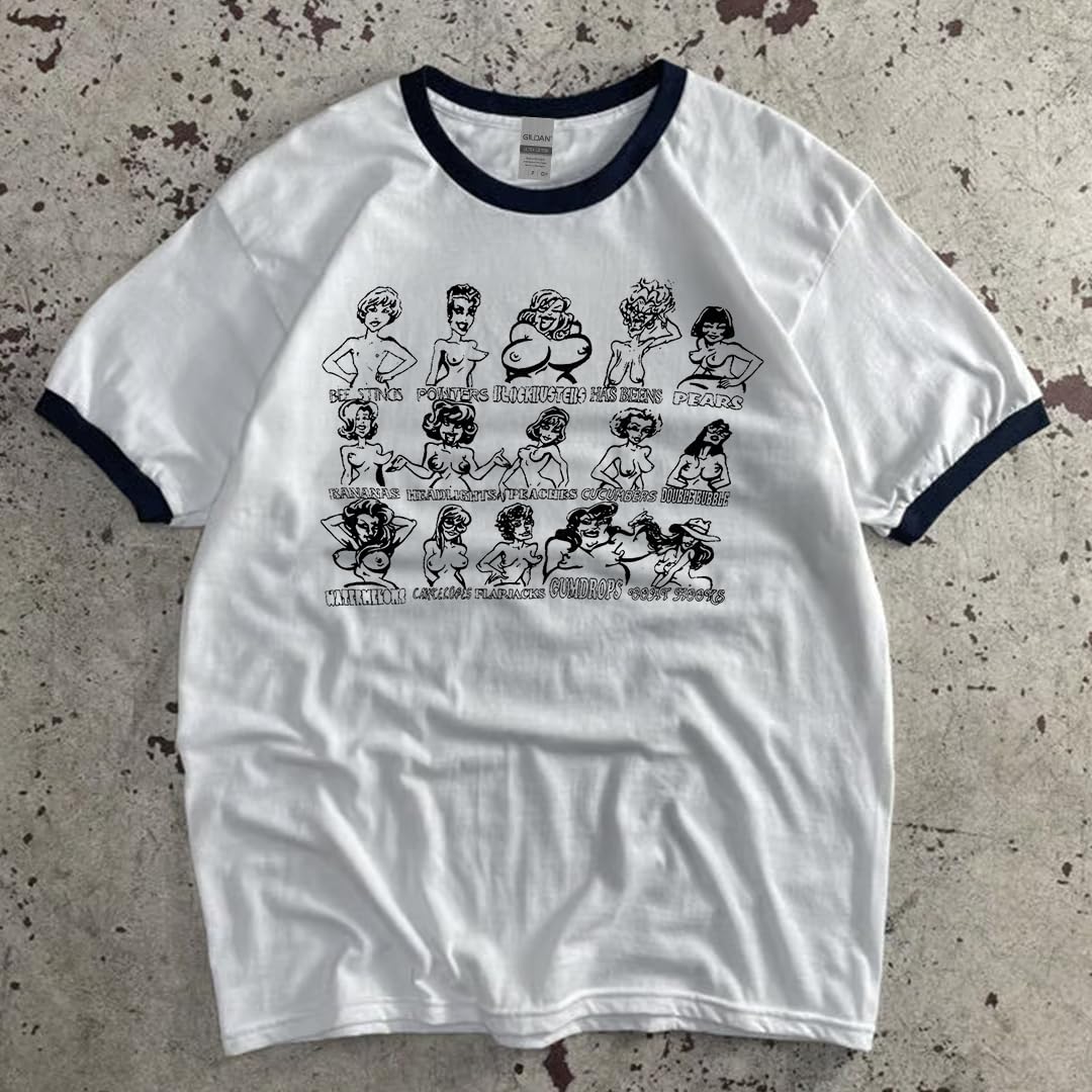 あいみょんvintage 70s Tシャツ リンガーネック 丸胴