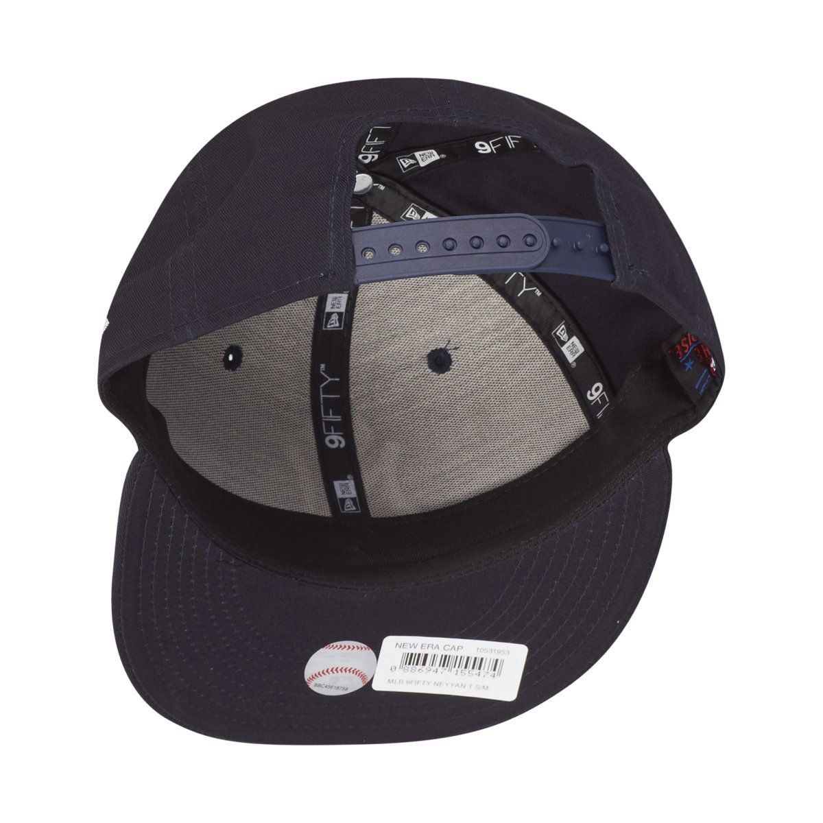 New Era Unisex MLB 9Fifty Cap, 950-yankes-navy#6521, S-M - Image 2