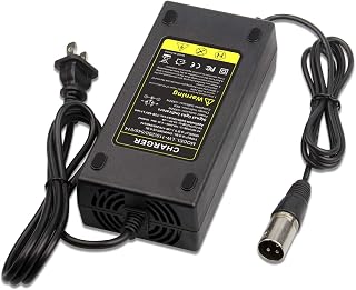 Fancy Buying 54.6V2A 110W Charger 54.6V 2A Electric Bike Lithium Battery Charger for 48V Lithium Battery Pack XLR Plug