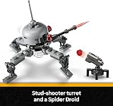 LEGO Star Wars 75431 327th Star Corps Clone Troopers Battle Pack - Collectible Toy incl. 4 Minifigures, 3 Battle Droid Figures & an AT-RT - Gift for 7+ Year Old Boys & Revenge of the Sith Fans - 7