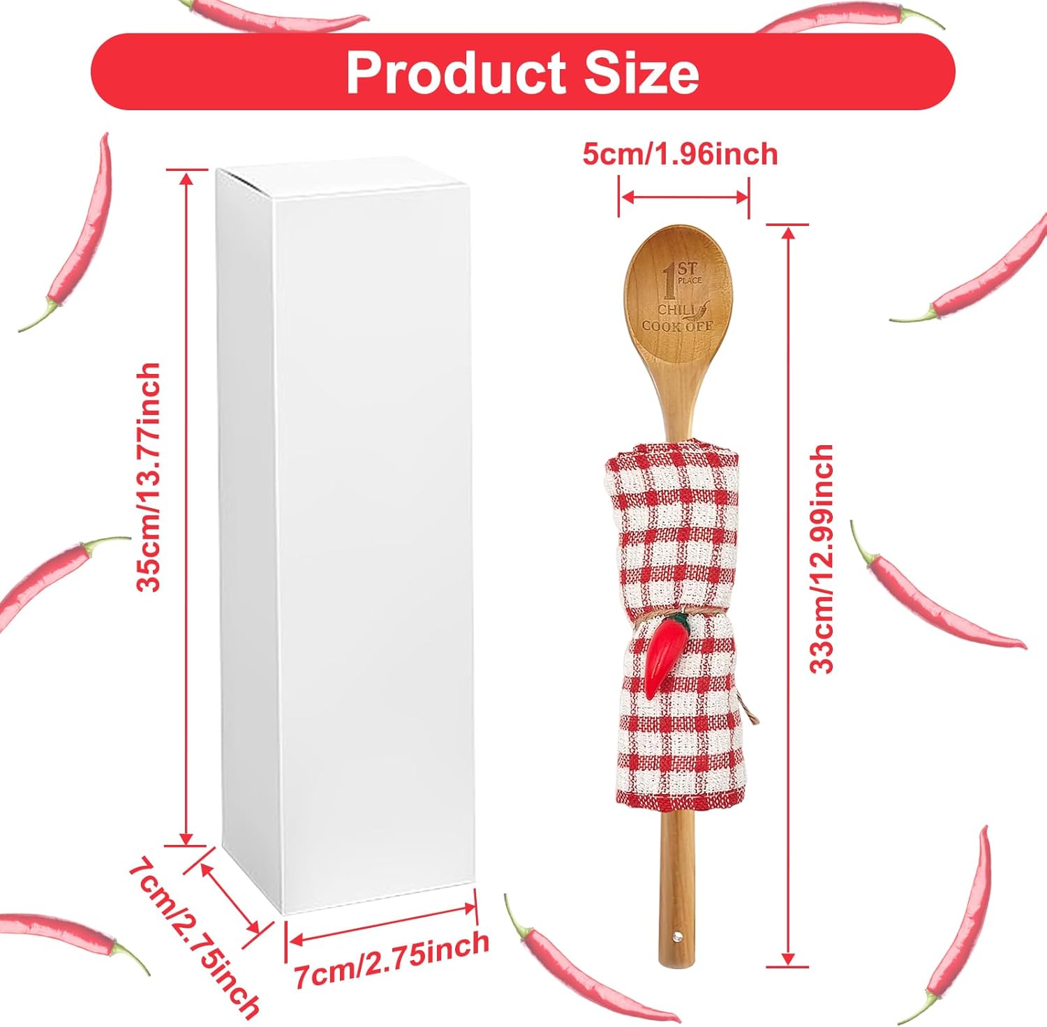 itechpanda 3 Pcs Chili Cook Off Wooden Spoon Golden Award Trophy Spoon Prizes Exqusite Gift Wooden Spoon Spoon Chili Contest Serving Spoon Gift for 1st 2nd 3rd Cooking Competition Award - Image 2