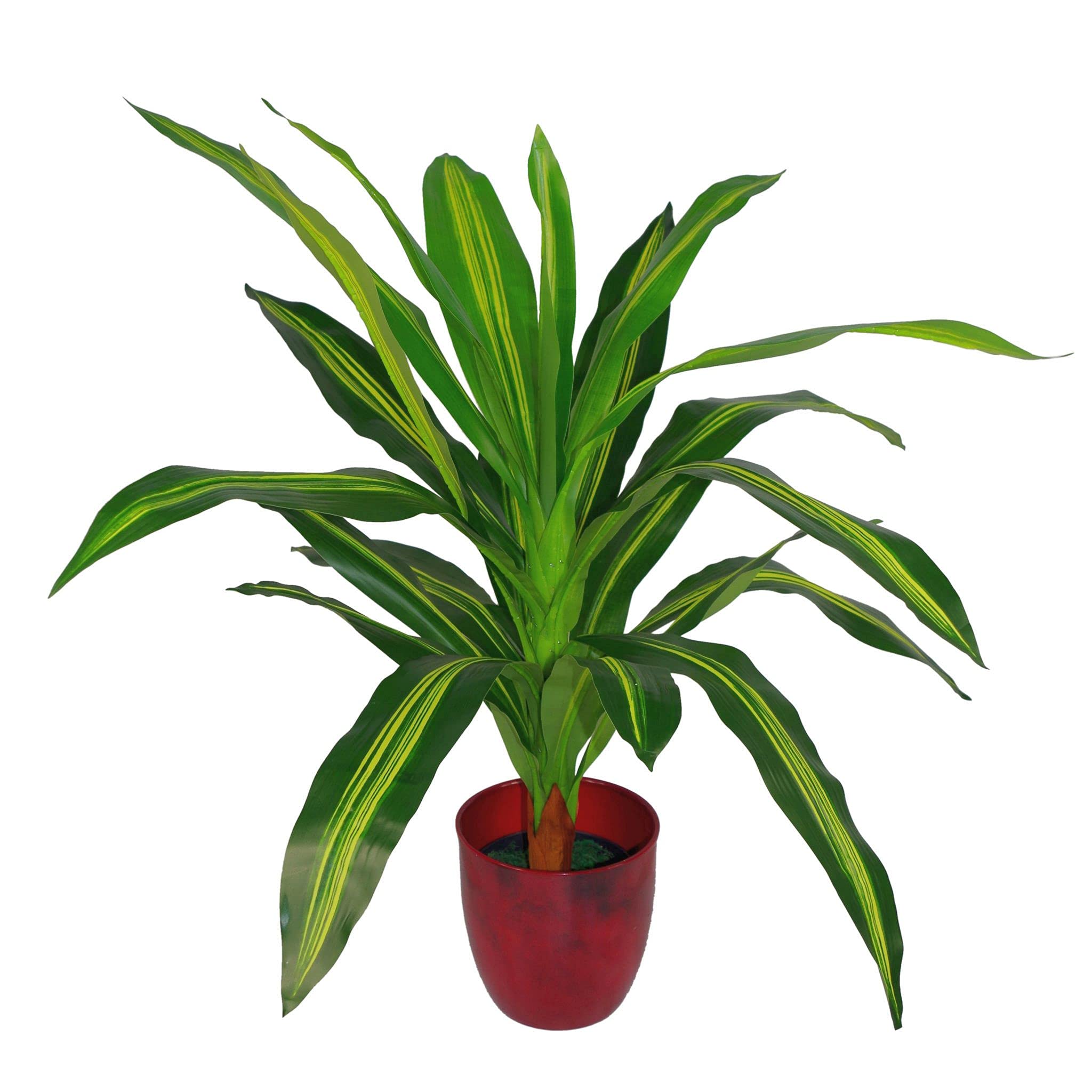 Leaf Design Tropical Artificial Plants, 90cm Dracaena, 90cm