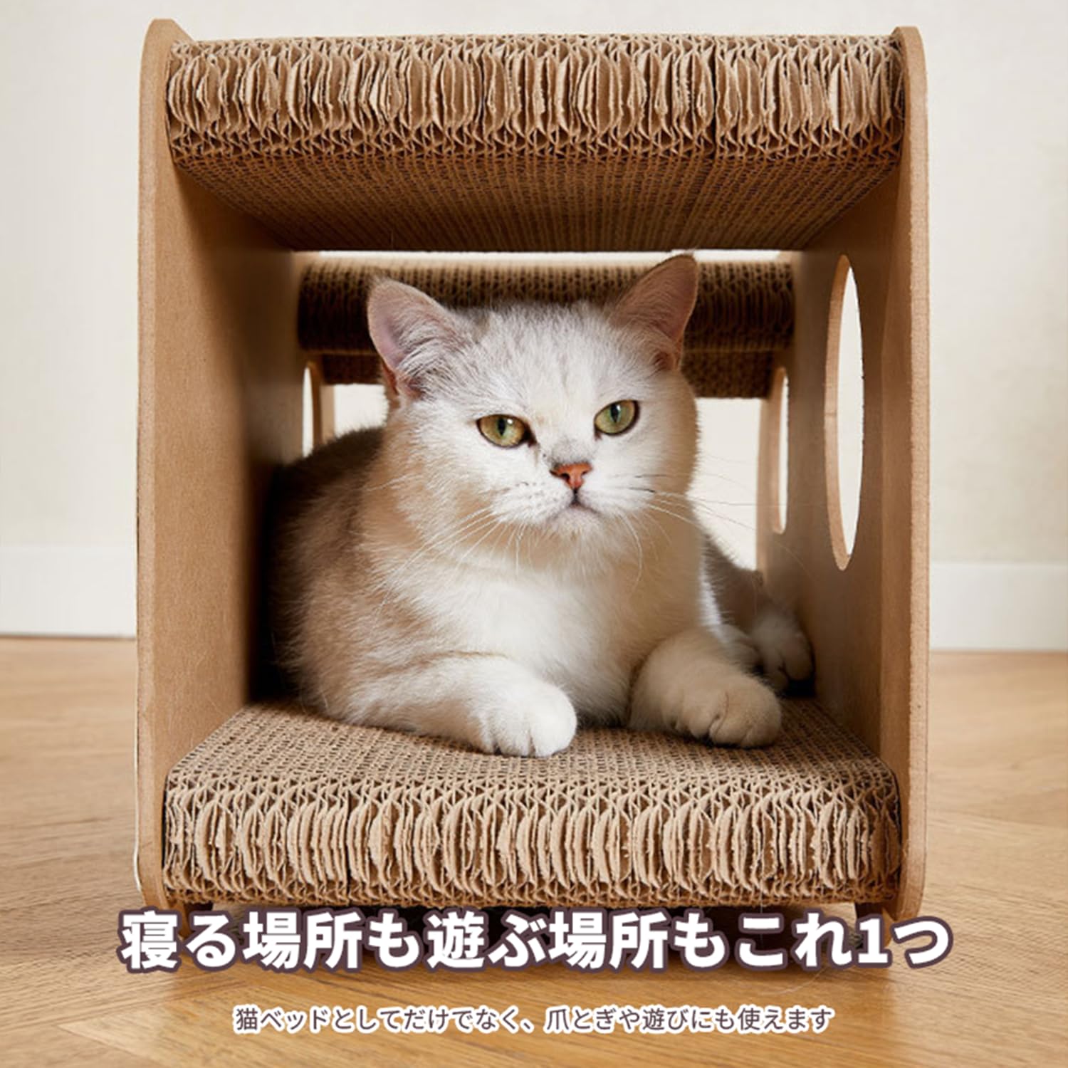 Amazon | トラック型 猫 段ボールハウス ハウス型スクラッチボード