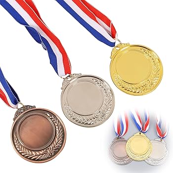 Amazon | PAVIKE メダル おもちゃ ディスプレイ 金メダル