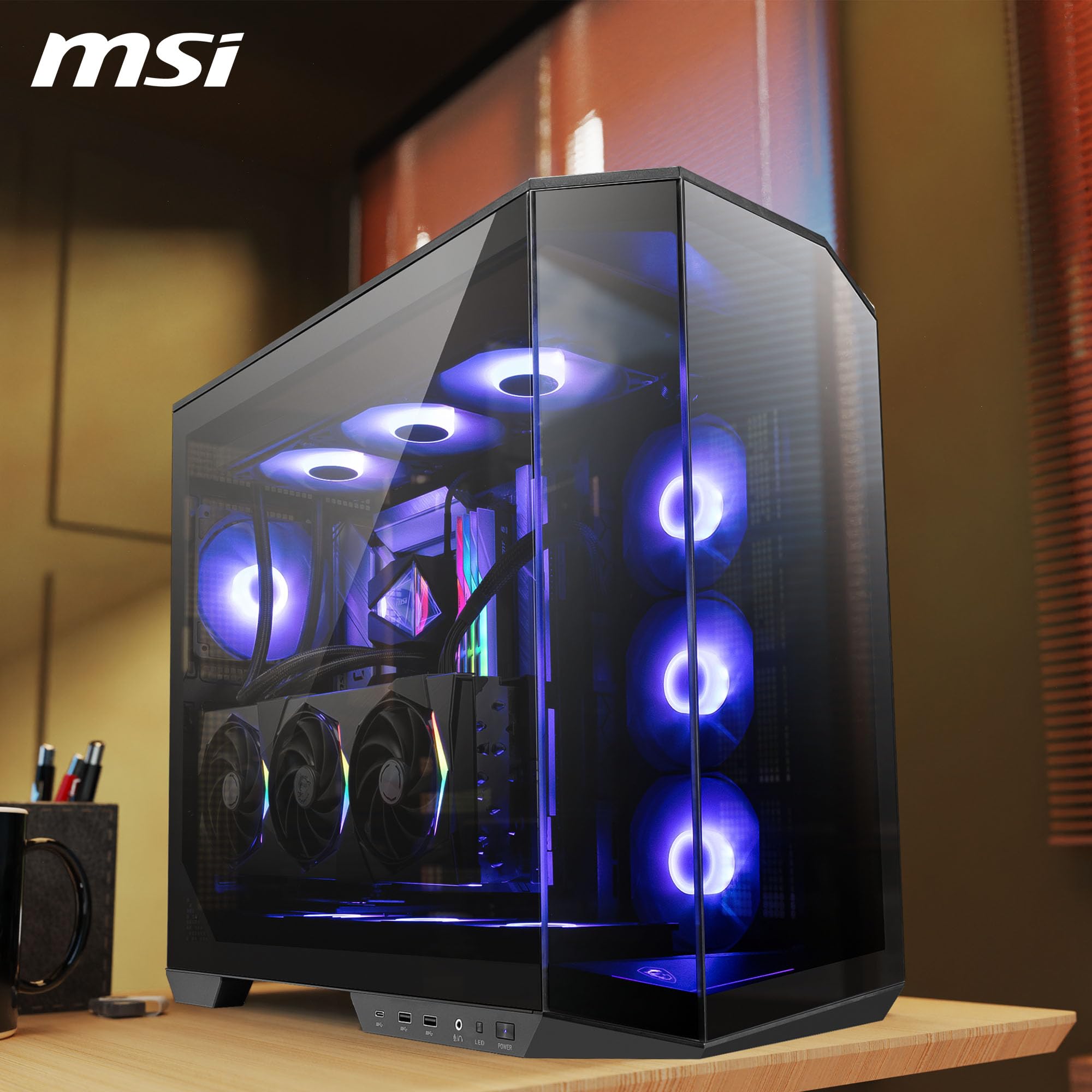 Case Per Pc - Msi - 306-7g26r21-Hh9 - Mag Pano 100r pz