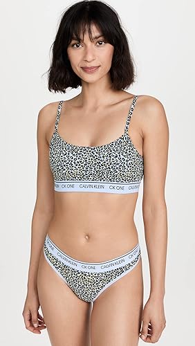 Vista 5 de Calvin Klein Tanga de algodón Ck One para mujer