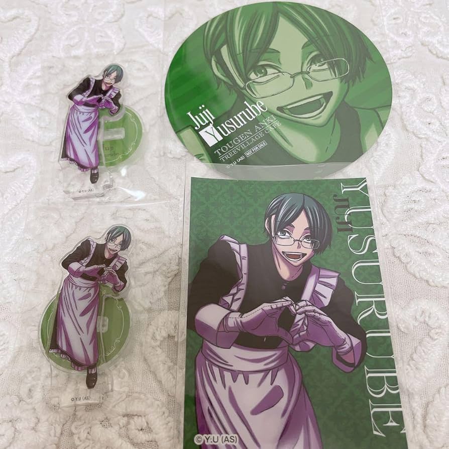 【50個セット】桃源暗鬼　ツリビレ　ミニミニ　アクリルスタンド　遊摺部従児 Amazon.co.jp: 桃源暗鬼 遊摺部従児 メイド ミニミニアクリル