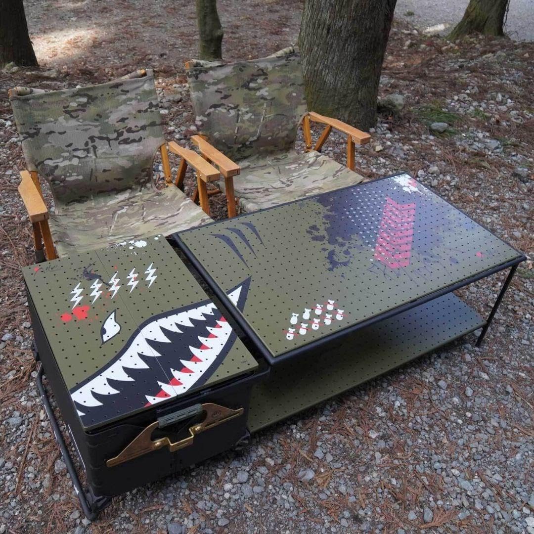 H&O サメ SCウィングトップ50 ブリッジテーブル50 セット outdoor MIL's