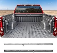 CZmenghe 5.82FT Side Trail Rail for 2019-2026 Chevy Silverado & GMC Sierra 1500 - Durable Aluminum Tie-Down Replacement