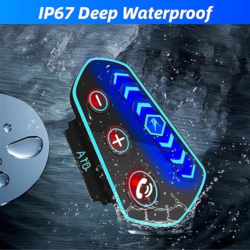 Miniatura 7 de CUIFATI Bluetooth5.0 Casco de motocicleta Auriculares Reducción de ruido inteligente Sistemas de asistente móvil Llamadas manos libres GPS Guía de