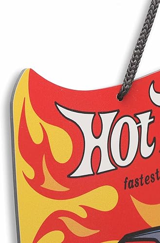 Miniatura 4 de Mattel Hot Wheels Fastest Cars - Letrero de metal para colgar  Letrero retro de Hot Wheels para dormitorio de niños o cueva de hombre