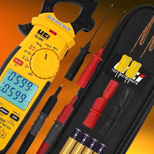 Pinza Amperimétrica TRMS Inalámbrica con Pruebas 3-Fase miniatura 5