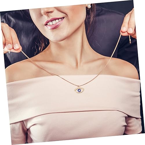 Miniatura 9 de 10 piezas de colgante de ojo del diablo accesorios de cubierta collar de círculo collar de mal de ojo conector de ojo personalizado encantos Hamsa