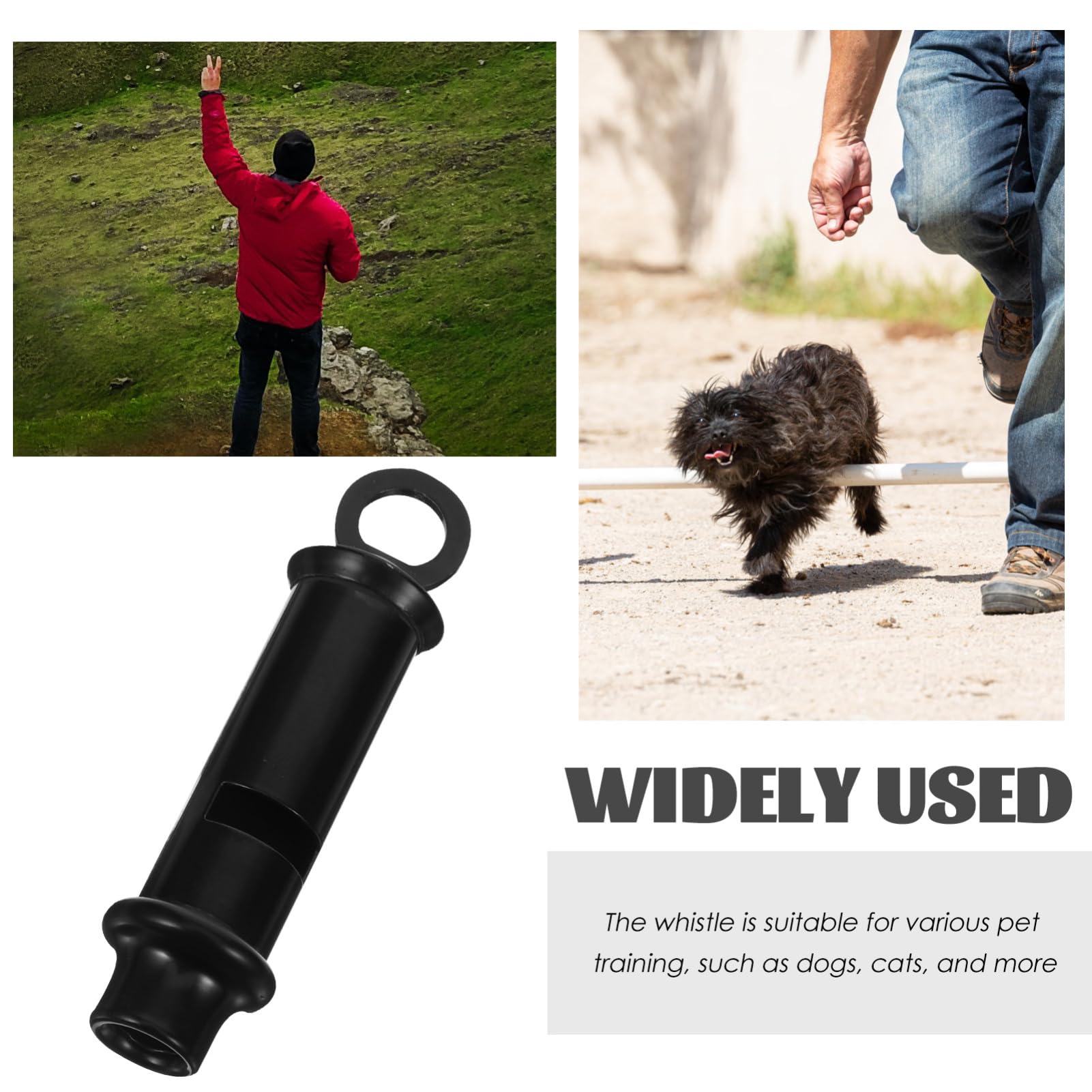 BESPORTBLE Dog Barking Control Device Metal Training Whistle for Pet Behavior Aid Outdoor Use