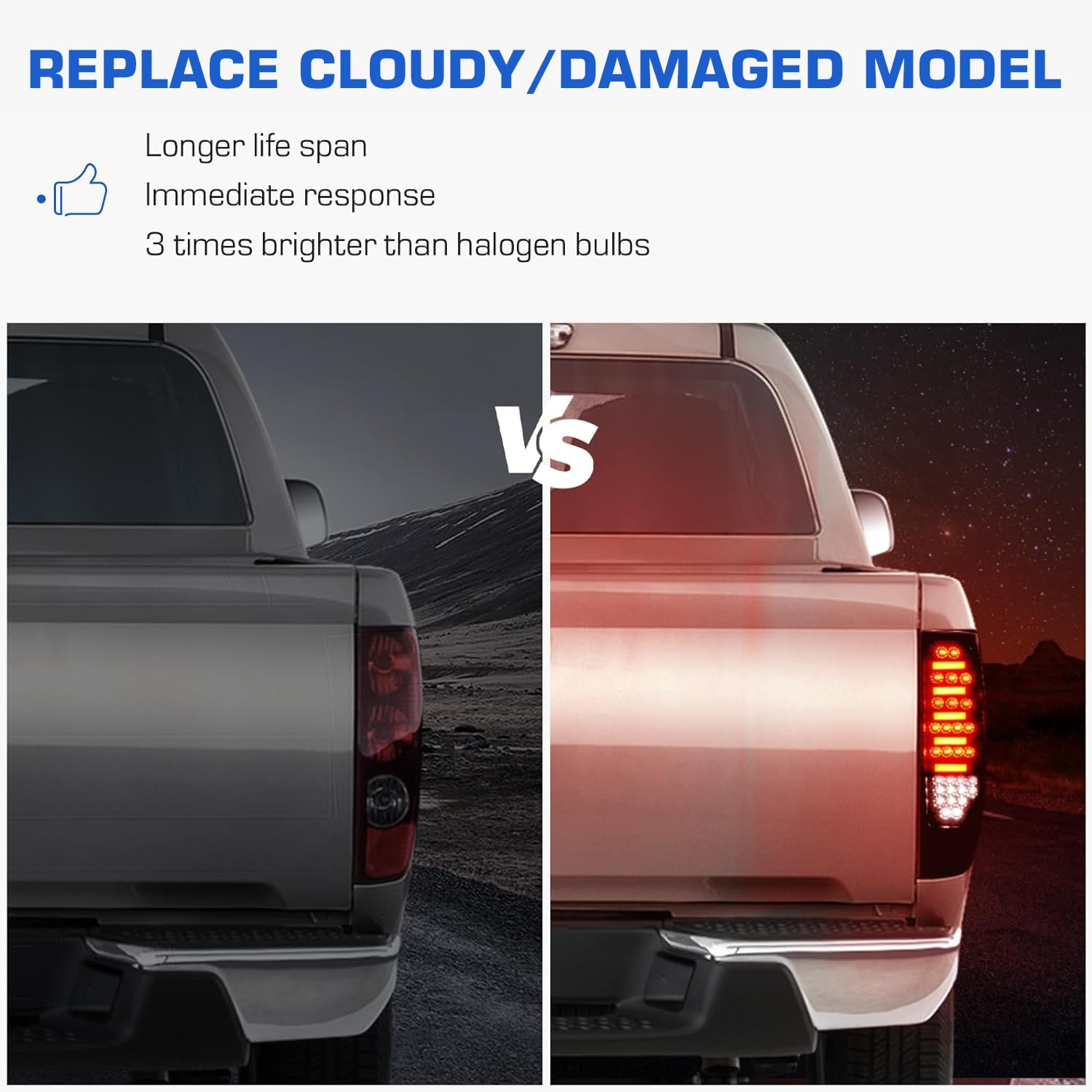 Tail Light Assembly In Pair Compatible With Chevrolet Colorado 2004 - Foto 8