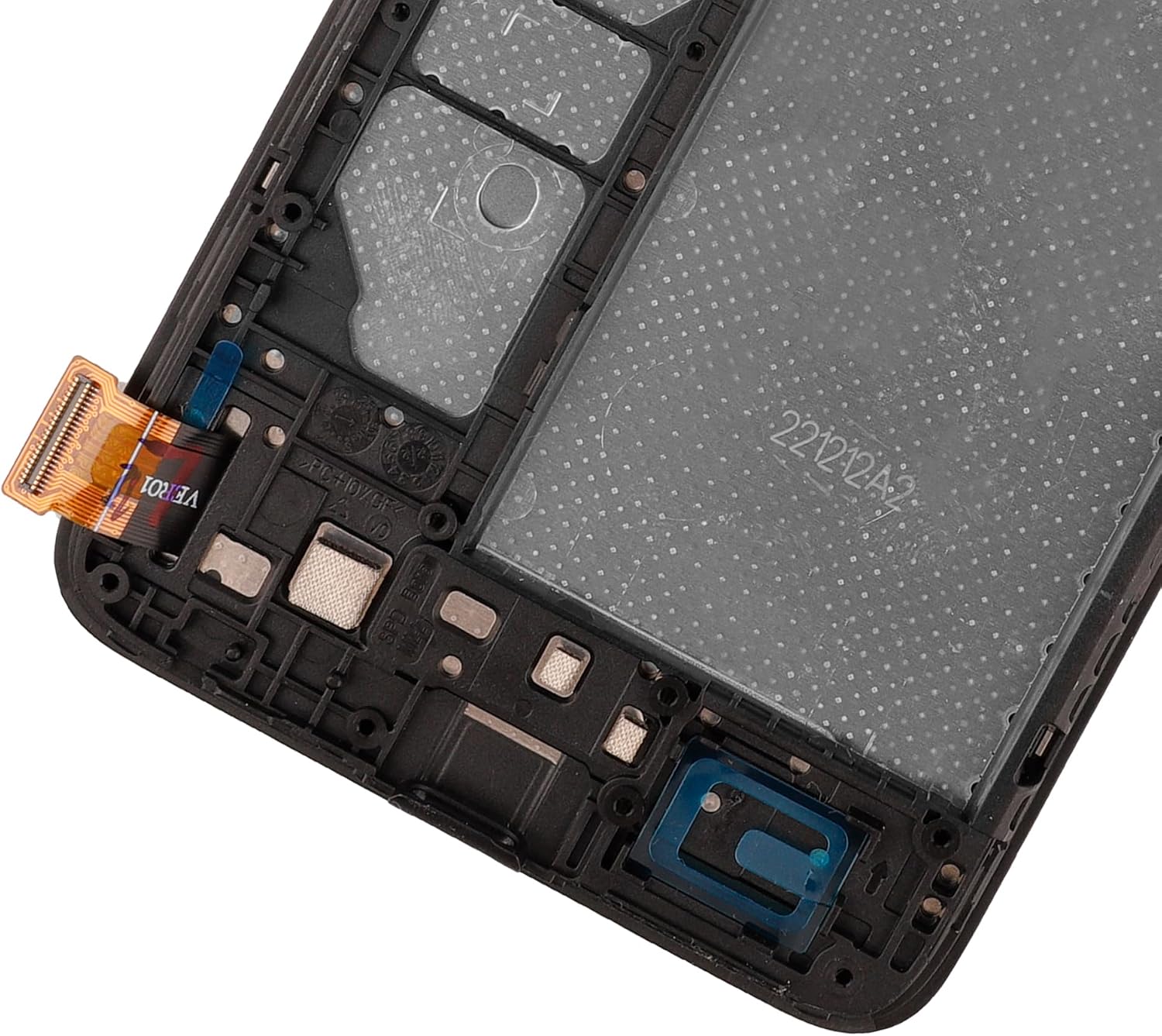[with Frame][New] Duotipa LCD Display Touch Screen Digitizer Assembly Replacement for TCL Ion V 2023 T607DL 6.0" with Technical Repair Tools Kit-Black.