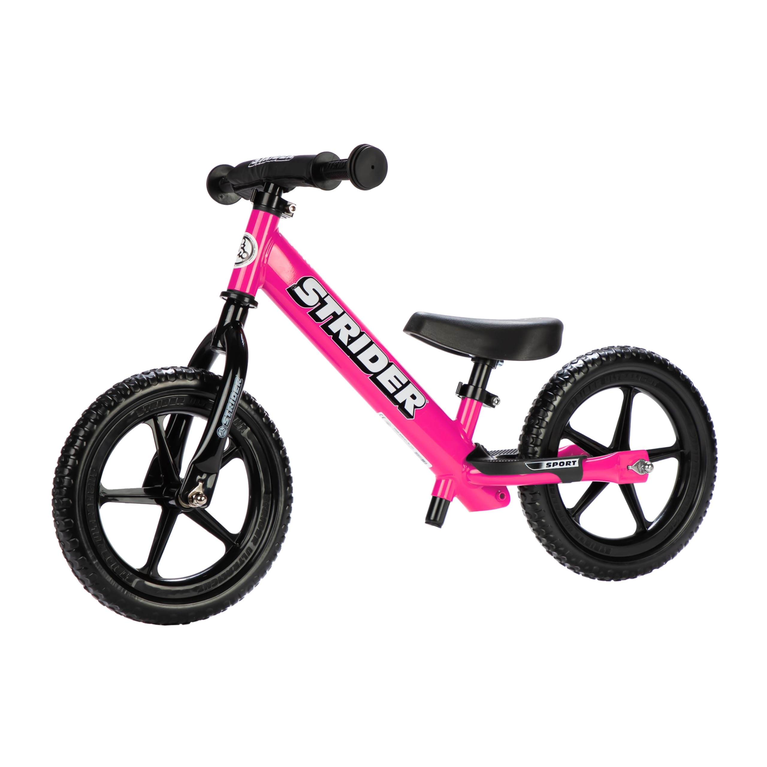 Strider Bicicletta sportiva per bambini, 12 pollici, bici da corsa da 18 mesi a 5 anni, Balance Bike