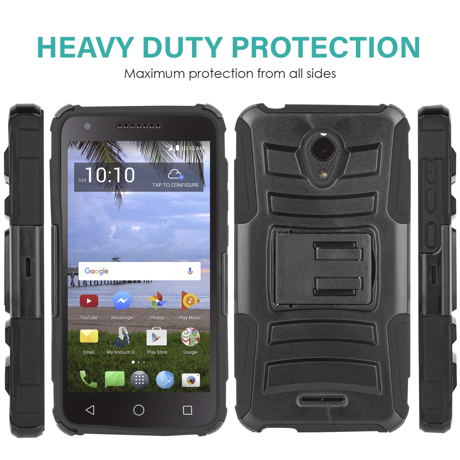 Custodia Per Alcatel One Touch Pop C9 Protezione Stile Flip Custodia