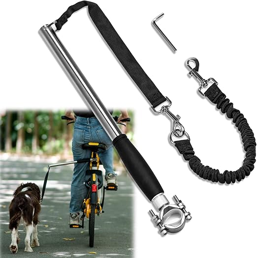 Unicam Retractable Bicycle Dog Leash, Hands Free Bike