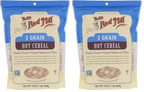 Miniatura 5 de Bob's Red Mill Cereal caliente enrollado de 5 granos, 16 onzas