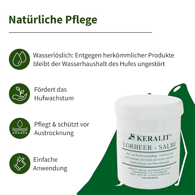 Foto 3 de 6 de Keralit Lorbeer-Salbe, Neutral, 300