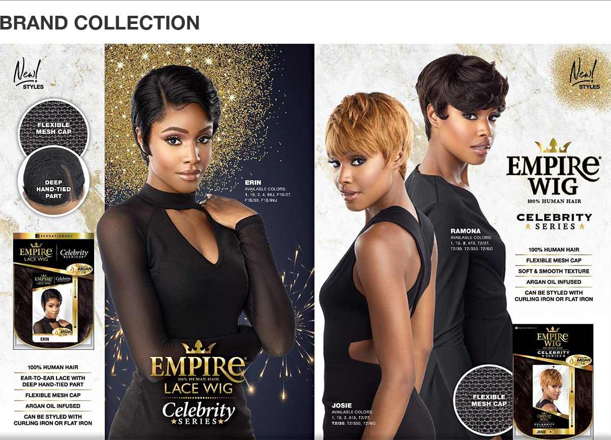 Sensationnel Empire Human Hair Celebrity Series Wig - RAMONA (613)