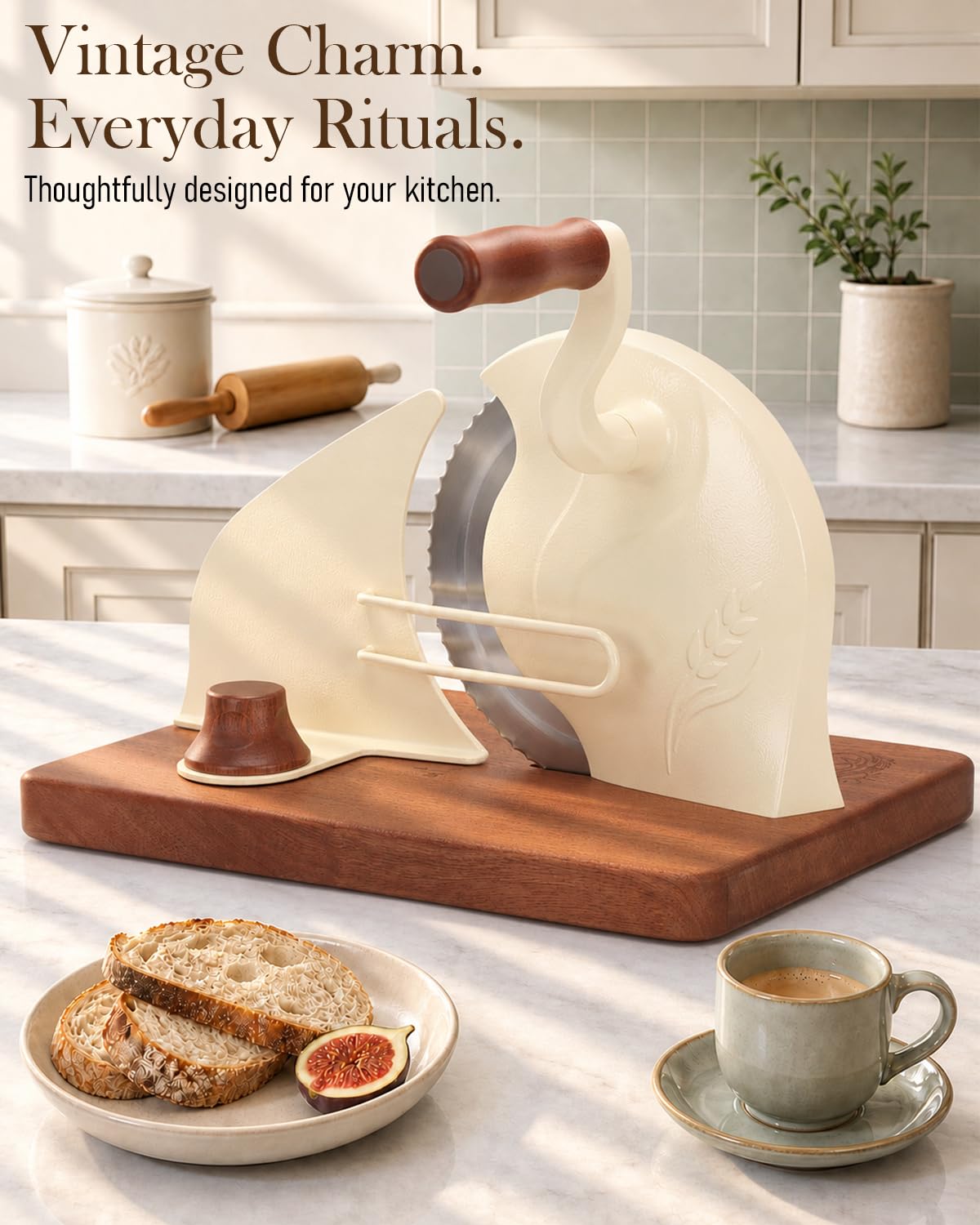 Manual Bread Slicer - Vintage Style -6