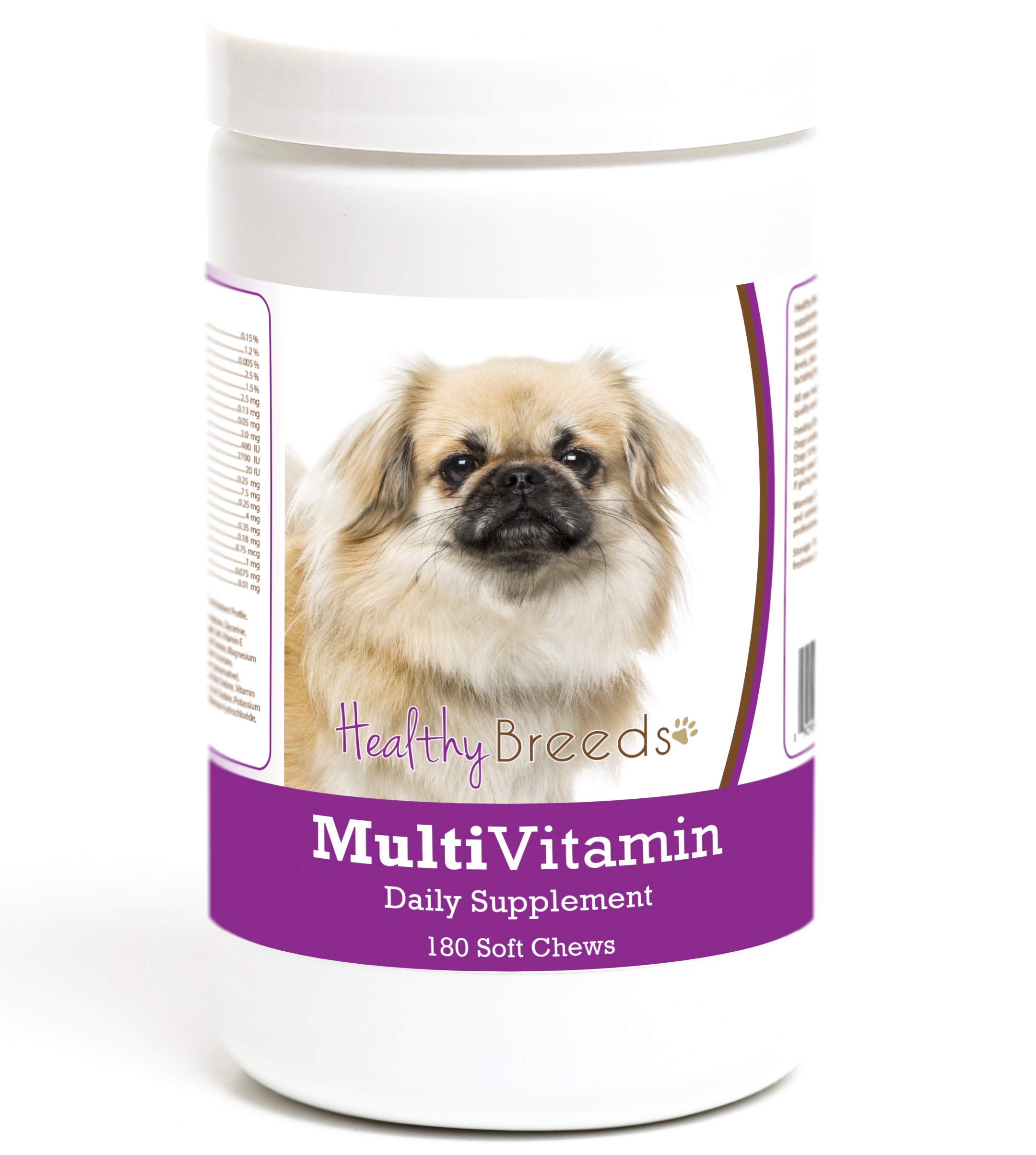 Healthy Breeds Tibetan Spaniel Multivitamin Soft Chew for Dogs 180 Count