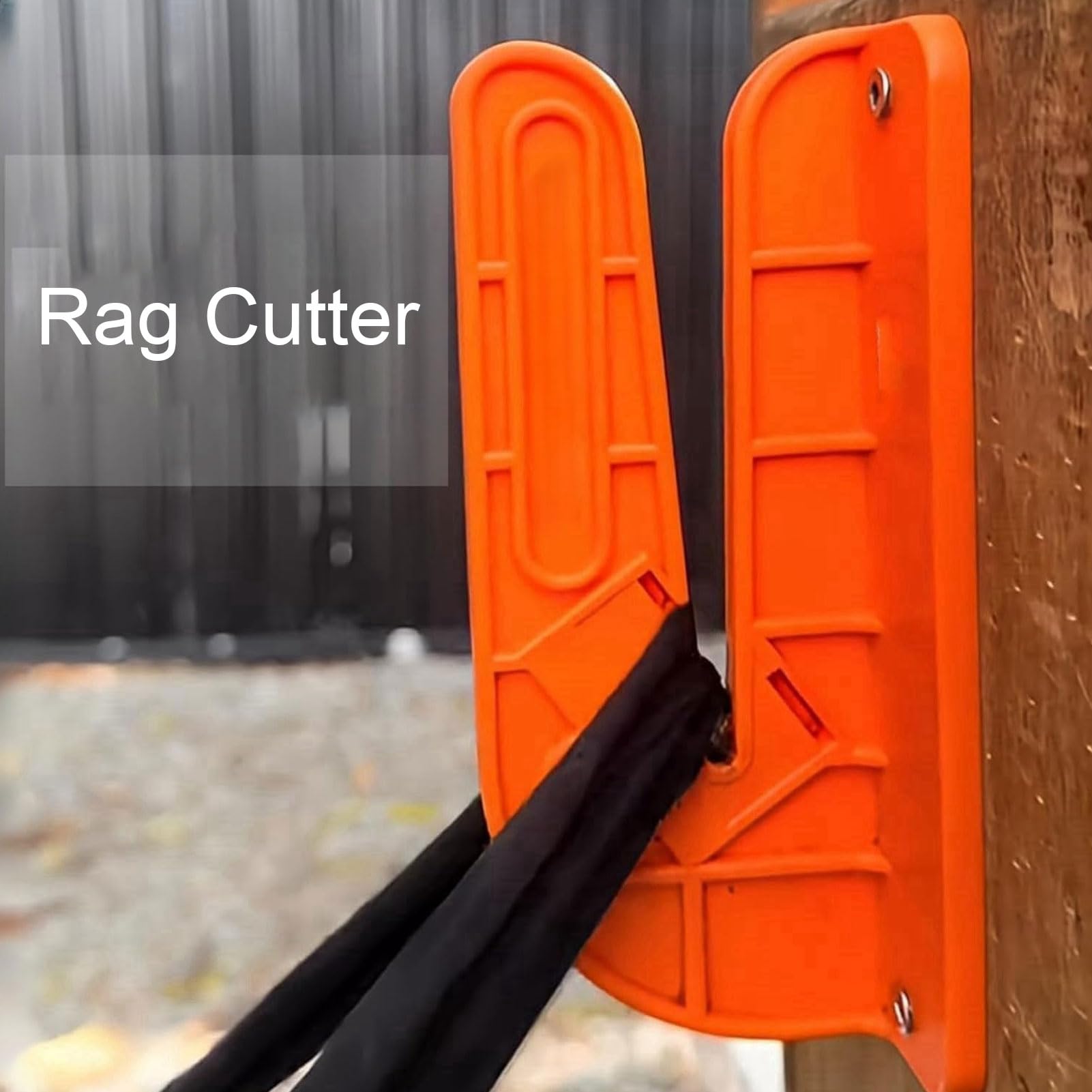 Rag Cutter Wall Mounted The Orange Wall Mount Easily Cut Old Sheets T ...
